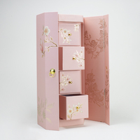 Boîte à gâteaux de lune de mi-automne, emballage cadeau haut de gamme avec poignée, boîte cadeau de festival
