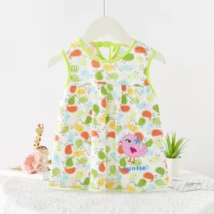 EVERYSTEP (Pode escolher o projeto) Vestido do bebê Vestido do verão da menina Romper do bebê Roupas Vestidos do bebê