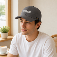 Casquette de baseball respirante à 5 panneaux avec logo personnalisé pour équipes de football et sports de plein air
