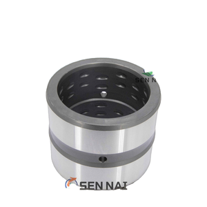 Boccola in acciaio per escavatore foro cieco boccola di stoccaggio dell'olio 40% il trattamento di riduzione dell'attrito per le parti dell'escavatore - Product Image 1