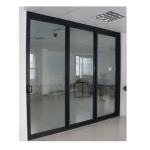 저렴한 단일 투명 유리 플라스틱/ 비닐 슬라이딩 집 문, 흰색 수평 미닫이 문, 플라스틱/ 비닐 창문과 문