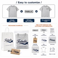 T-shirt en coton épais surdimensionné avec logo personnalisé imprimé en relief, streetwear décontracté pour hommes, vente en gros directe d'usine