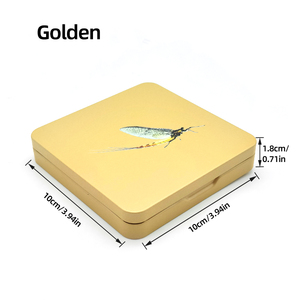 Boîte d'accessoires et d'outils essentiels <span class=keywords><strong>pour</strong></span> la pêche à la mouche, avec des mouches sèches métalliques colorées incluses - Product Image 6