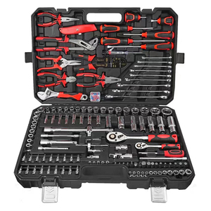 Kit d'outils de réparation automobile professionnel de 61 pièces en acier au chrome-vanadium de Steeltreks, comprenant des clés à douilles - Product Image 2