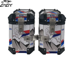 Boîte latérale de <span class=keywords><strong>moto</strong></span> 25L en alliage d'aluminium, boîte de <span class=keywords><strong>selle</strong></span> arrière étanche et antirouille, fabricants vendent des boîtes de rangement personnalisées - Product Image 1