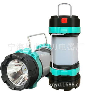 Camping Lantern Led Usb Rechargeable Portable Outdoor Light For Camping With <b>Touch</b> <b>Switch</b> Plastic Body - Product Image 2