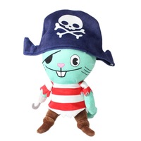 Animal mignon ami jouets en peluche éveil bonbon rouge épine ours bébé agneau écureuil peluche poupée dessin animé peluche jouet en gros