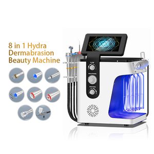Appareil de soin du visage Hydra Oxygen 8-en-1, machine d'hydrodermabrasion, équipement de beauté portable en alliage avec prise US - directement de l'usine - Product Image 2
