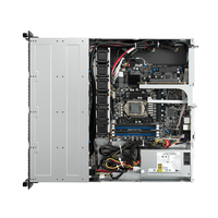 Serveur RS300-E11-PS4 1U avec quatre emplacements DIMM, deux NVMe, un M.2 et deux emplacements PCIe 4.0, double LAN