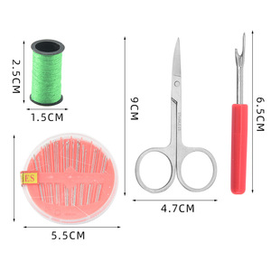 Excellent bricolage voyage <span class=keywords><strong>couture</strong></span> d'urgence crochet <span class=keywords><strong>vintage</strong></span> kit de <span class=keywords><strong>couture</strong></span> ensemble boîte 28 pièces - Product Image 5