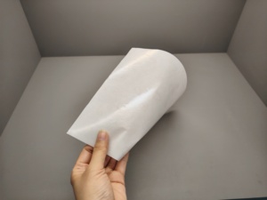 Fett dichtes Lebensmittel verpackungs glas papier Transparentes weißes und schwarzes Pergamin papier - Product Image 2