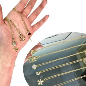 قلادة نسائية من الفولاذ المقاوم للصدأ بالجملة، مجوهرات عصرية من التيتانيوم بأسعار مخفضة من المصنع - Product Image 6