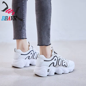 Zapatos Deportivos de Malla Transpirable Reflectantes para Mujer, Nuevos Zapatos Deportivos de Moda 2020, Zapatos Blancos para Estudiantes - Product Image 5