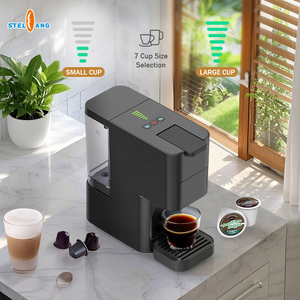 เครื่องชงกาแฟแคปซูลแบบใช้กับกาแฟหลากหลายชนิด ปรับระดับน้ำได้ 7 ระดับ ความจุน้ำ 0.6 ลิตร ปั๊มแรงดัน 19 บาร์ - Product Image 2