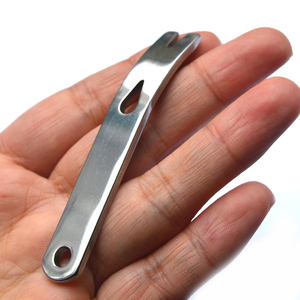 Equipo de exterior Mini Pocket Pry Bar llavero raspador de supervivencia EDC herramientas multifunción Kit de Camping de acero inoxidable palanca de manivela - Product Image 2