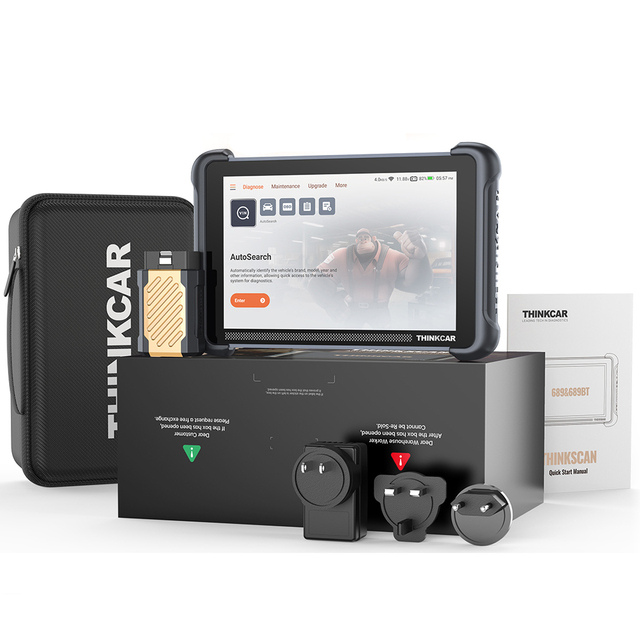 THINKCAR THINKSCAN 689BT Diagnostic Tool with Lifetime Free Update Full System ECU Coding 34 Reset CANFD DoIP Obd2 Car Scanner