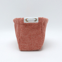 Sac seau en tissu pied-de-poule avec patch lettre, pochette tendance décontractée, fermeture à cordon réglable, sac à main portable