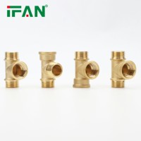 IFAN vente en gros 1/2 "3/4" 1 "2" pouces en laiton femelle filetage mâle égal réducteur accouplement coude té Union mamelon douille