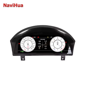 Navihua Đồng hồ tốc độ mới Bảng điều khiển kỹ thuật số tự động âm thanh nổi đa phương tiện cụm LCD Đồng hồ đo Bảng điều khiển cho phạm vi Rover V8 2002-2012 - Product Image 3