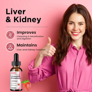 Gotas Líquidas Liposomales de Glutatión para Adultos de Marca Privada con Vitamina C para la Desintoxicación del Hígado y Apoyo Inmunológico Antioxidante - Product Image 5