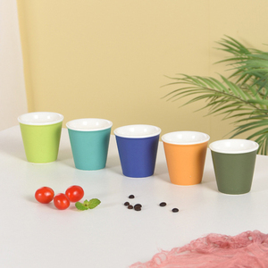 90ml/120ml Small Ceramic <b>Espresso</b> <b>Cups</b> Colorful Matte Coffee Mug Porcelain Mug Without Handle - Product Image 6