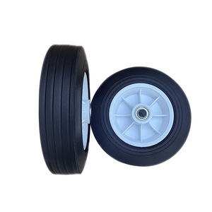 ล้อรถเข็นยางตัน ขนาด 79 มม. รูขนาด 19 มม. - Product Image 4