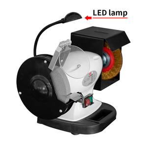 Amoladora eléctrica doméstica pequeña <span class=keywords><strong>de</strong></span> <span class=keywords><strong>Banco</strong></span> <span class=keywords><strong>de</strong></span> 6 '<span class=keywords><strong>con</strong></span> doble rueda <span class=keywords><strong>de</strong></span> arena, afilador <span class=keywords><strong>de</strong></span> cuchillos, cepillo <span class=keywords><strong>de</strong></span> madera/alambre, máquina pulidora <span class=keywords><strong>de</strong></span> Metal - Product Image 5