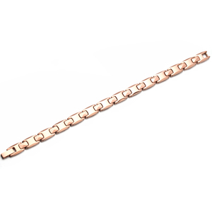 Bracelets en tungstène or rose, bracelet magnétique en tungstène pour hommes et femmes, bijoux <span class=keywords><strong>de</strong></span> guérison - Product Image 5