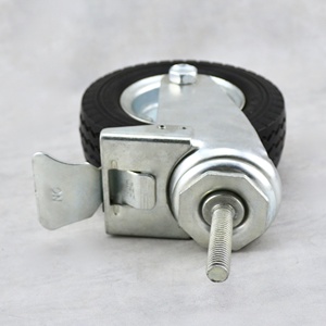 SS alto grau 6 polegadas rodízio rodas 150 mm semi pneumático roda Airless roda - Product Image 5