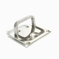 Poignée de levage encastrée en acier inoxydable 316, anse dissimulée pour meubles, trapèze de bateau, loquet de porte, poignée de placard