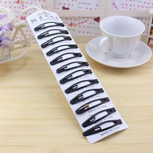Black Hair <b>Clip</b> 6.2Cm Bb <b>Clip</b> Metal Daily Women's Hair Accessory - Product Image 2