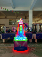 Aire de jeux d'arcade Fabricant de machines de jeu à pièces en euros Clown amusant Équipement de jeu pour enfants Prix