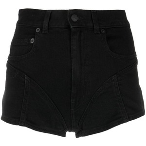 กางเกงยีนส์ขาสั้นทรงสลิมแฟชั่นสำหรับผู้หญิง คอลเลคชั่นใหม่ ดีไซน์ตัดต่อสีสันแบบสามมิติ - Product Image 5