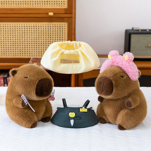 Vente chaude Barber Capybara En Peluche Jouet Mignon Shampooer Capybara En Peluche Jouet Creative Marceller Capybara Jouet - Product Image 4