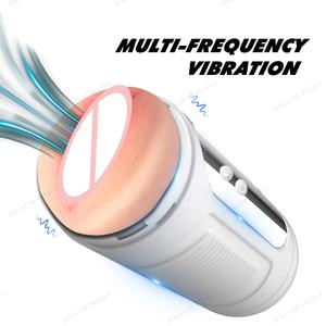 Nouveau masturbateur masculin de poche électrique jouet sexuel oral et vaginal masculin avec masseur de Prostate expérience de Masturbation réelle - Product Image 6