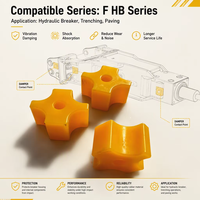 Blok Penyangga Pemutus Kekuatan Tinggi yang Diperkuat untuk SOOSAN SB100 SB121 SB131 SB151 Skid Steer Loader untuk Pekerja Profesional