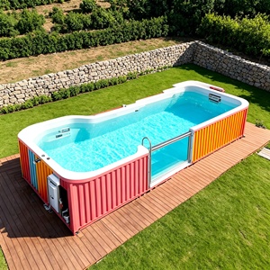 Piscina en contenedor para patio rural, piscina recreativa en contenedor - Product Image 4
