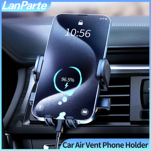 Giá sỉ nhà máy, bán chạy, giá đỡ điện thoại ô tô đa năng xoay 360 độ, thiết kế móc kim loại chắc chắn, gắn khe gió - Product Image 2