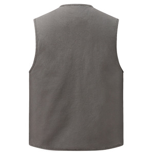 Gilet Sportivo Multitasche in Puro Cotone 100% Personalizzabile all'Ingrosso, Casual per Pesca, Fotografia, Lavoro all'Aperto, da Uomo - Product Image 3