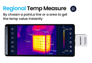 Cámara Termográfica Mini Mileseey TR256i, <span class=keywords><strong>Detector</strong></span> de Temperatura con Imagen Térmica, USB Tipo-C OTG, con Aplicación - Product Image 4