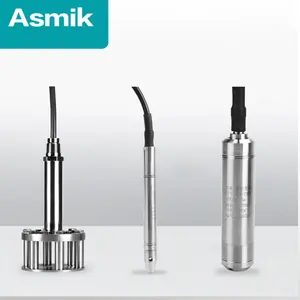 Asmik acid level sensor with 4-20mA and cable length level transmitter