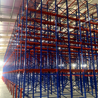 Système de rayonnage à enroulement pour charges lourdes, rayonnage en acier haute densité pour stockage en vrac, pour centre de distribution, marché d'Asie du Sud-Est