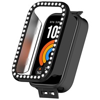 Casing Bumper Berongga untuk Smart Band 11 Bahan PC Aktif Bingkai Anti Gores Penutup Pelindung Tanpa Film Layar