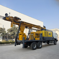Sondeuse de forage à circulation inversée montée sur camion HOWO, 300m-500m, adaptée aux diamètres de trous de 100 à 300 mm