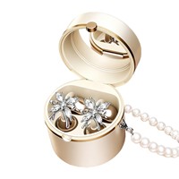 Meilleures ventes M197 Écouteurs sans fil à clipser Or rose, Casque audio à oreille ouverte avec affichage LED de la puissance, Emballage personnalisé