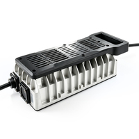 Chargeur de batterie LiFePO4 personnalisé, directement de l'usine, XP70, étanche, pour moto électrique, voiturette de golf, bateau, 90-264VAC, refroidissement par ventilateur