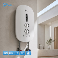 Chauffe-eau électrique WYN-T03 3,5 kW 220 V avec pompe intégrée, bouton à variation continue, thermostat automatique, multiprotection IP25, cuisine, salle de bain