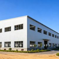 Kit de hangar préfabriqué en acier léger galvanisé pour entrepôt industriel et atelier de stockage métallique