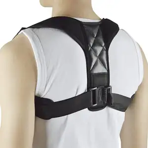 Source Factory Posture Corrector for Women & Men Back Brace for Posture Correction Adjustable and Comfortable Clavicle Brace