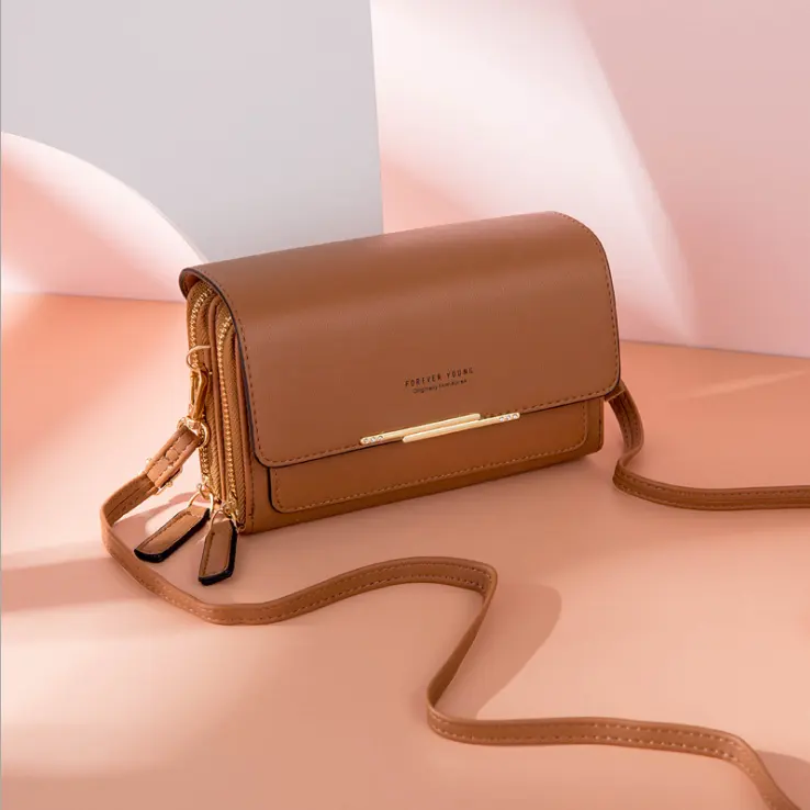 Neue Mode Geldbörse Dame Multi-Card Mini-Tasche Handtasche große Kapazität lässig Single Shoulder Schulranzen Handy tasche